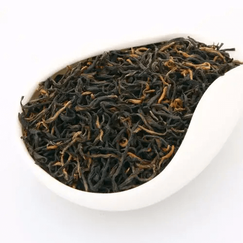 Shape of Qimen Gongfu black tea