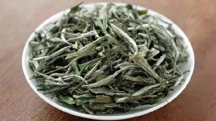 Shape of White Peony Tea